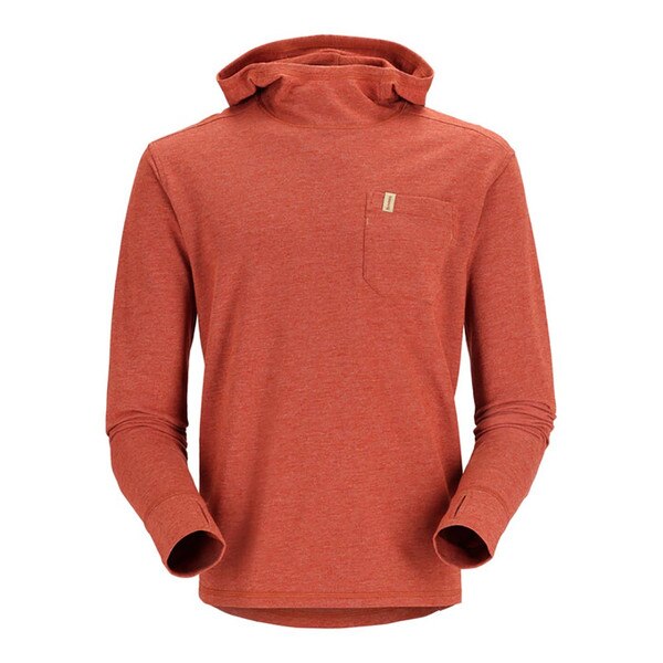 Simms Henry's Fork Hoody Men's in Clay Heather
